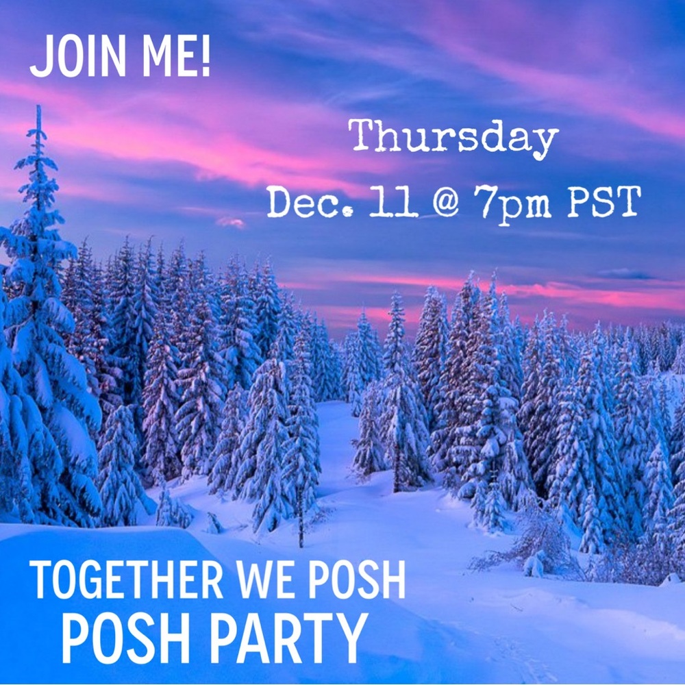 That’s a Wrap! 7PM PST - POSH PARTY - December 11!